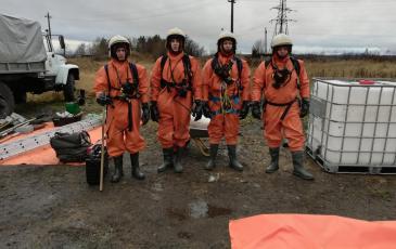 Спасатели Мурманского ТП Северо-Западного центра ЭКОСПАС